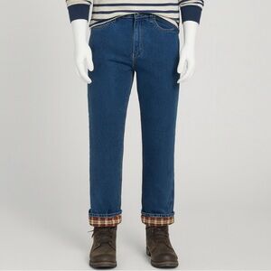 🔥 Rare Vintage Eddie Bauer Flannel-Lined Jeans